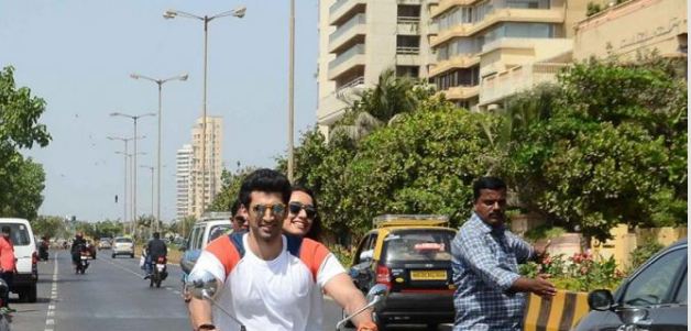 Aditya Roy Kapur and Shraddha Kapoor spotted shooting for 'OK Janu'