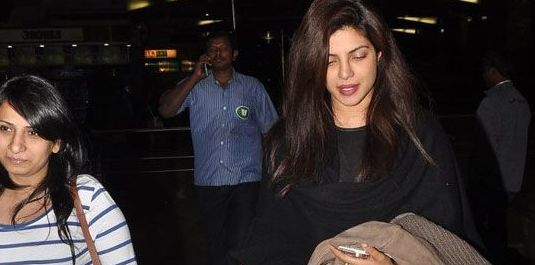 Priyanka Chopra spotted at the airport