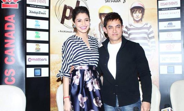 Aamir Khan and Anushka Sharma promote 'PK' in Dubai