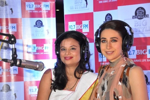 Karishma Kapoor at FM studio