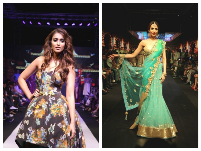 Ileana D'Cruz, Malaika Arora Khan and others walk the ramp at Madame Style Week 2014