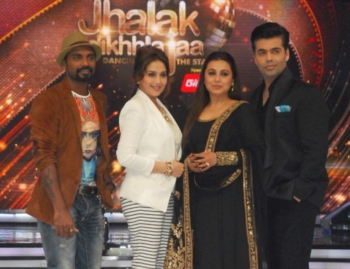 Rani Mukerji Promotes Mardaani on the sets of Jhalak Dikhhla Jaa