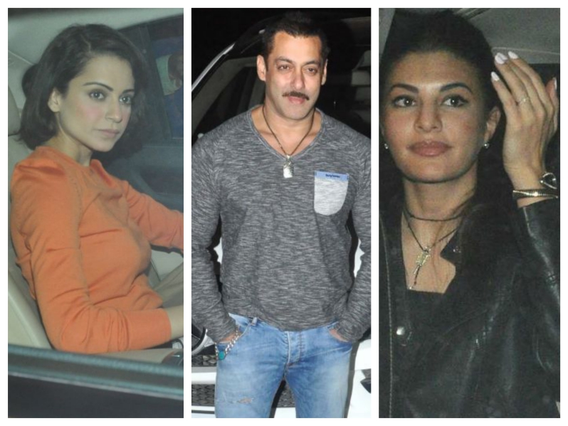 Kangana Ranaut, Jacqueline Fernandez and others attend Salman Khan's birthday bash