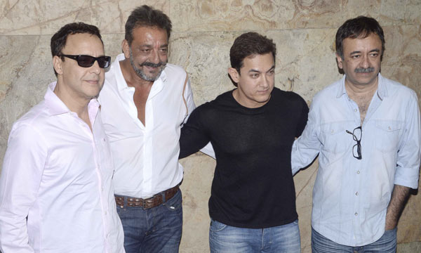 Special screening of 'PK' for Sanjay Dutt