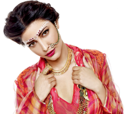 Shruti Haasan in Harper's Bazaar Bride - May 2014 issue