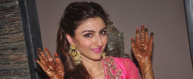 Soha Ali Khan's Mehendi ceremony