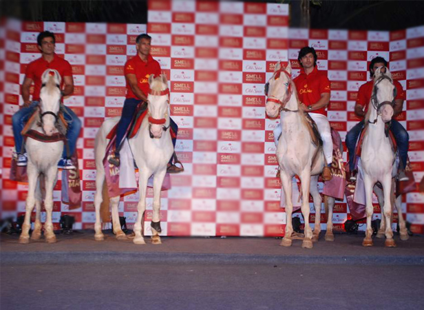 Sonu Sood, Milind Soman, Vidyut Jammwal and Rana Daggubati at an aftershave launch event