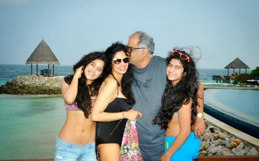 Sridevi holidays with husband Boney Kapoor and daughters