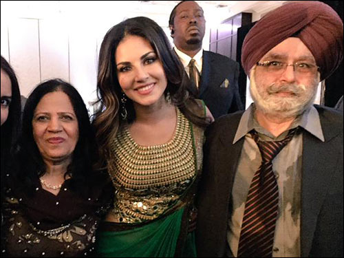 Sunny Leone attends a family wedding