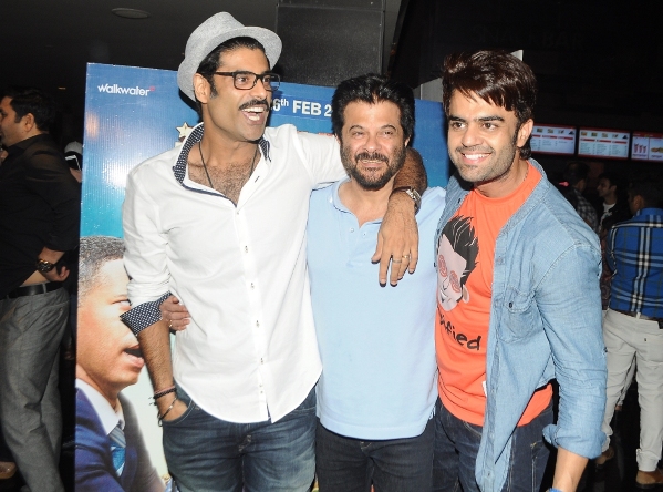 Sikandar Kher, Manish Paul, Anil Kapoor and others at 'Tere Bin Laden Dead Or Alive' screening