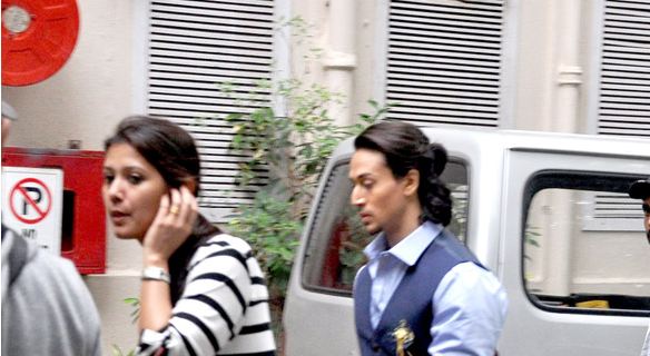 Tiger Shroff clicked in his 'Baaghi' look