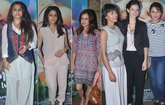 Vidya Balan, Sridevi and others attend special screening of 'Margarita With A Straw'