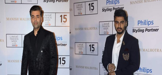 Arjun Kapoor, Karan Johar and others attend Manish Malhotra's show at Lakme Fashion Week 2015