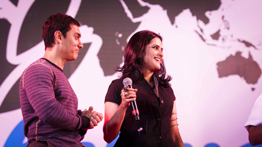 Aamir Khan at Satyamave Jayate concert