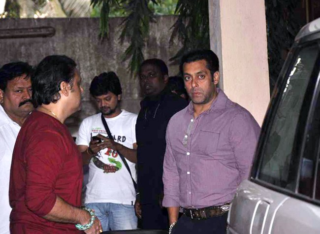 Salman Khan & Govinda attend premiere of Marathi film