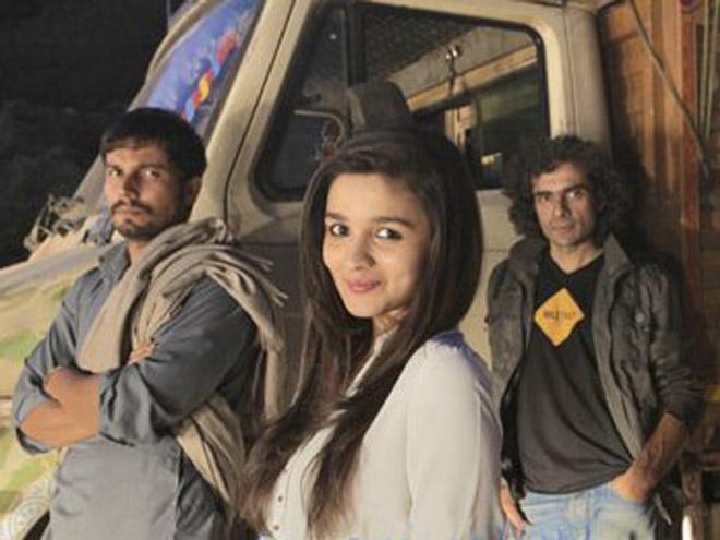 Stills from shoot of HIGHWAY
