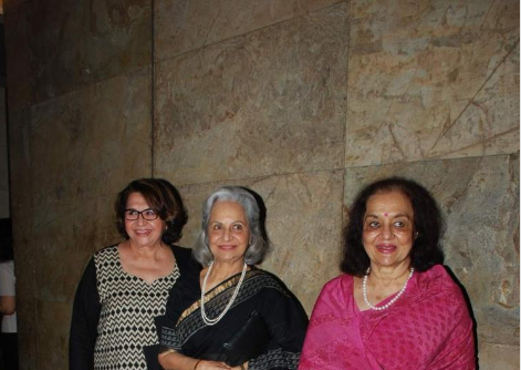 Helen, Waheeda Rahman, Asha Parekh and others at the screening of 'Tanu Weds Manu Returns'