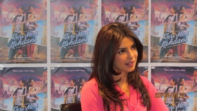 Priyanka Chopra promotes Teri Meri Kahaani In US