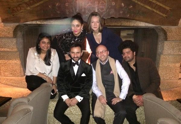 Kareena and Saif welcome 2015 in Switzerland