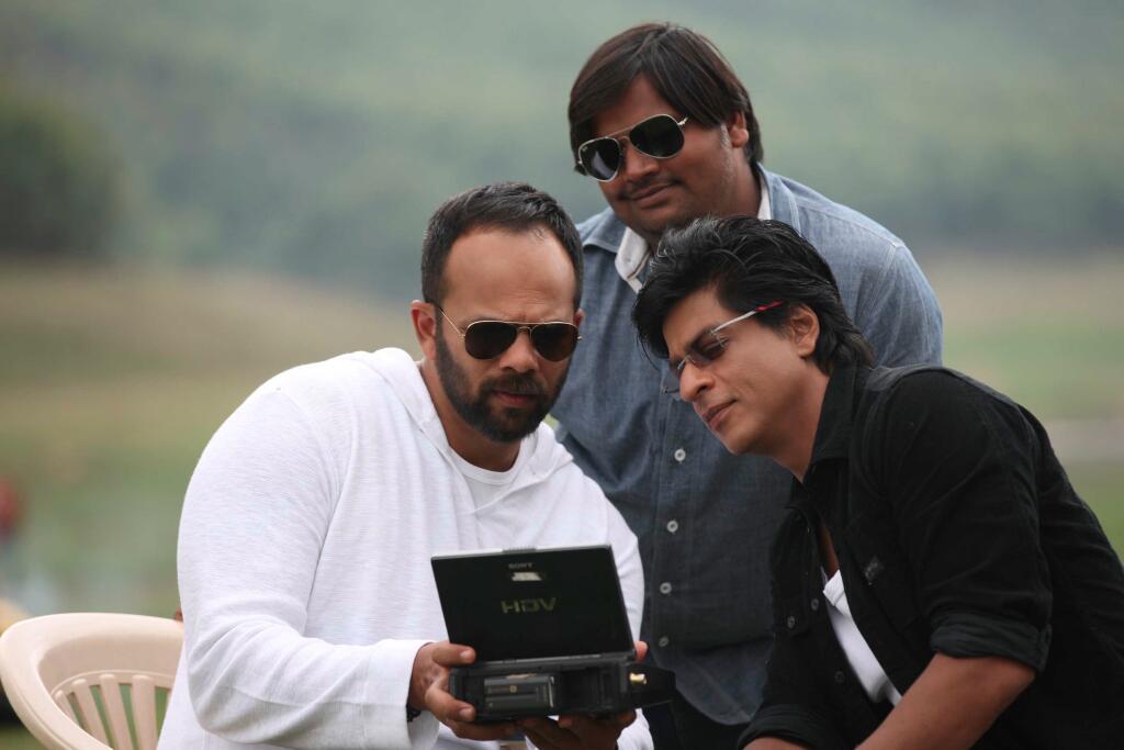 Shahrukh Khan on sets of Chennai Express