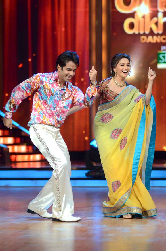 Tushhar & Riteish on sets of Jhalak Dikhlaa Ja