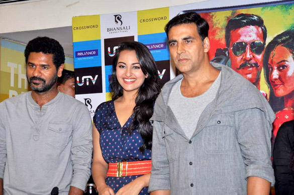 Akshay & Sonakshi DVD Launch of Rowdy Rathore