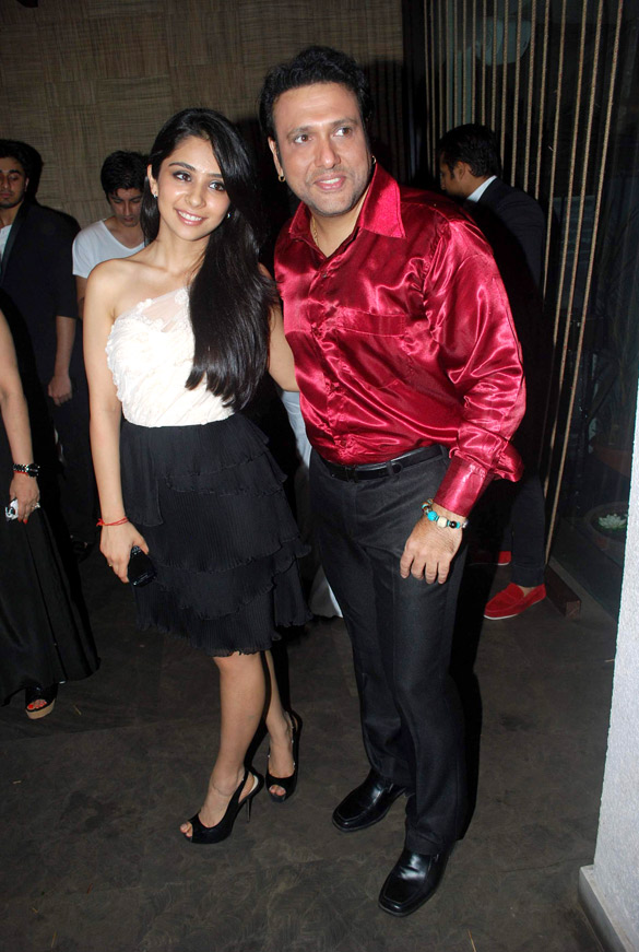 Govinda at Sonakshi Raj bash
