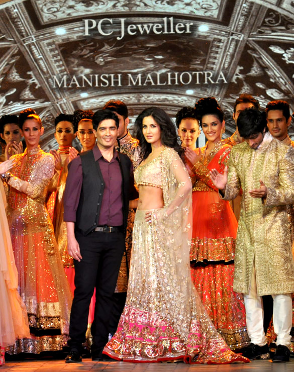 Katrina Kaif at Manish Malhotra Fashion show