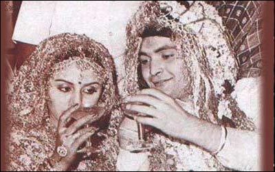 Marriage of Rishi Kapoor