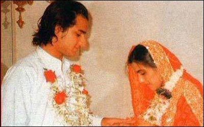 Marriage of Saif Ali Khan