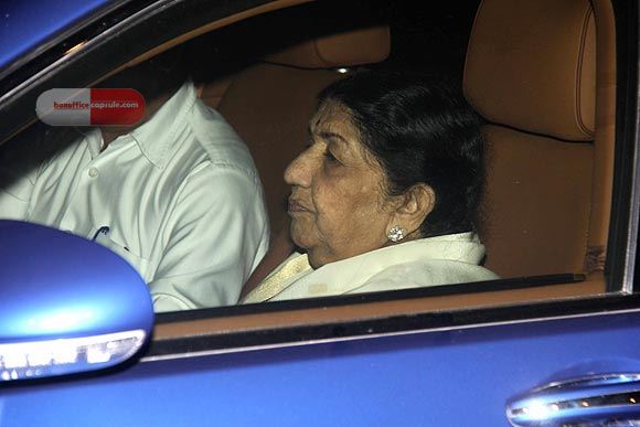 Lata Mangeshkar made rare public appearance