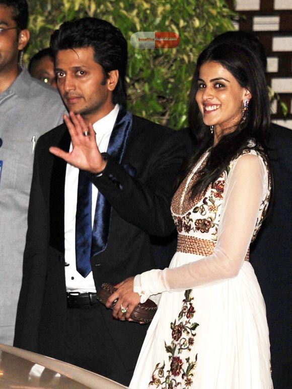 Rieish Genelia at celebrations