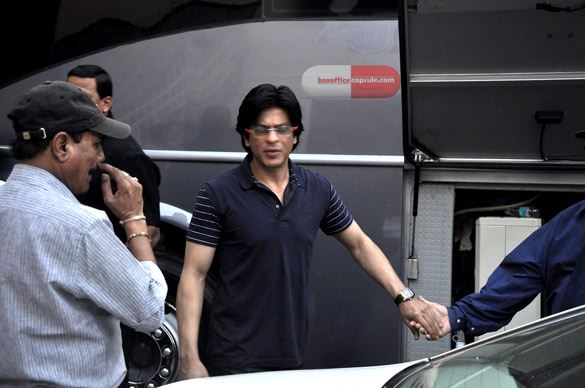 Shahrukh shooting in Mehboob Studios 1