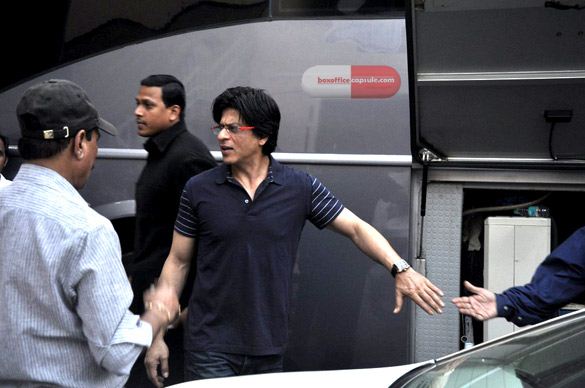 Shahrukh shooting in Mehboob Studios 2