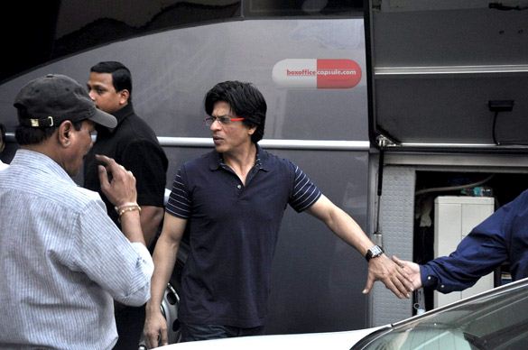 Shahrukh shooting in Mehboob Studios 3