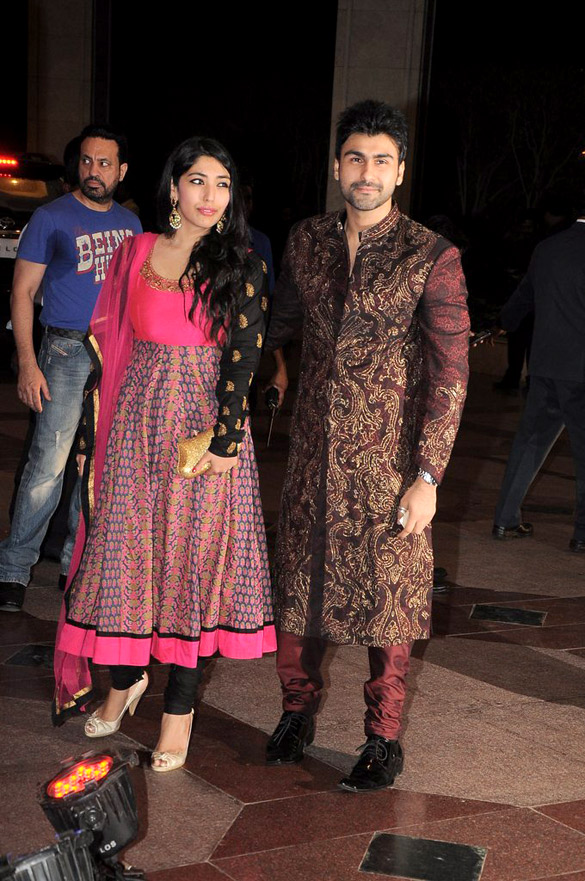 Aryan Babbar with his friend at Sangeet ceremony of Eshaa Deol 
