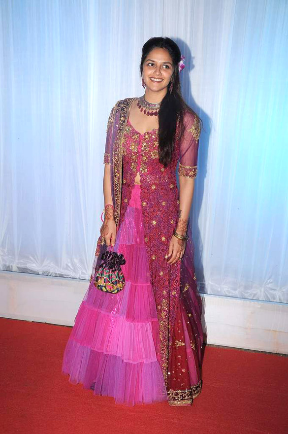 Ahanna Deol at Reception party of ESHAA DEOL 
