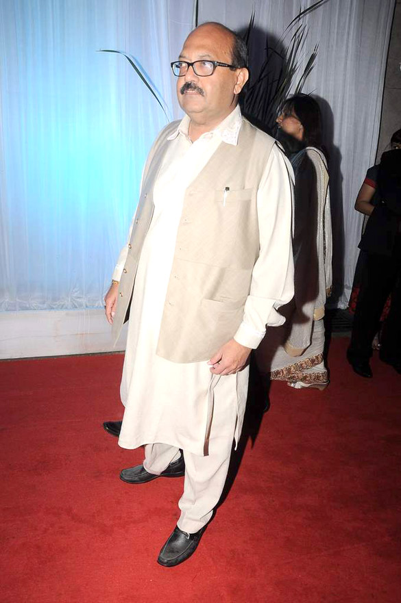 Amar Singh at Reception party of ESHAA DEOL 
