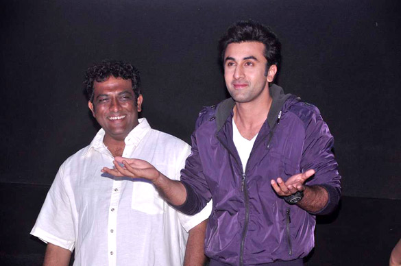 Ranbir Kapoor & Anurag Basu at Promo launch of BARFI 2