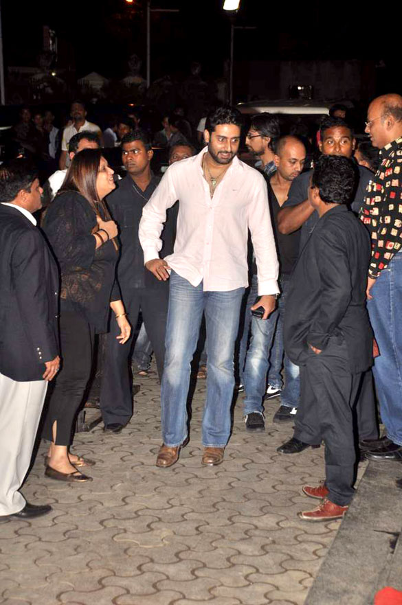 Abhishek Bachchan at Special Screening of BOL BACHCHAN 