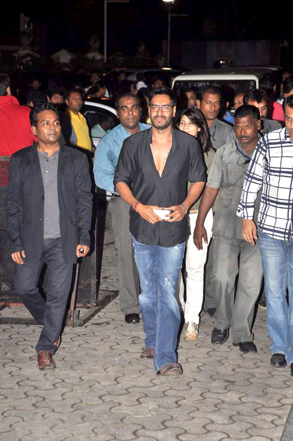 Ajay Devgn at Special Screening of BOL BACHCHAN 