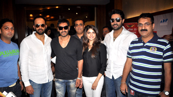 Ajay Devgn & Rohit Shetty at Special Screening of BOL BACHCHAN 