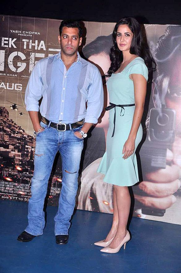 Salman Khan at Launch of first song MASHALLAH from EK THA TIGER