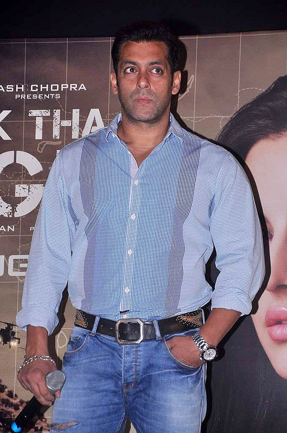 Salman Khan at Launch of first song MASHALLAH from EK THA TIGER 4
