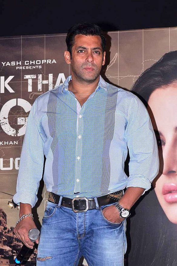 Salman Khan at Launch of first song MASHALLAH from EK THA TIGER 5