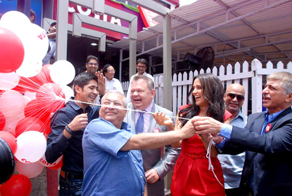 Neha Launches 100th Costa store