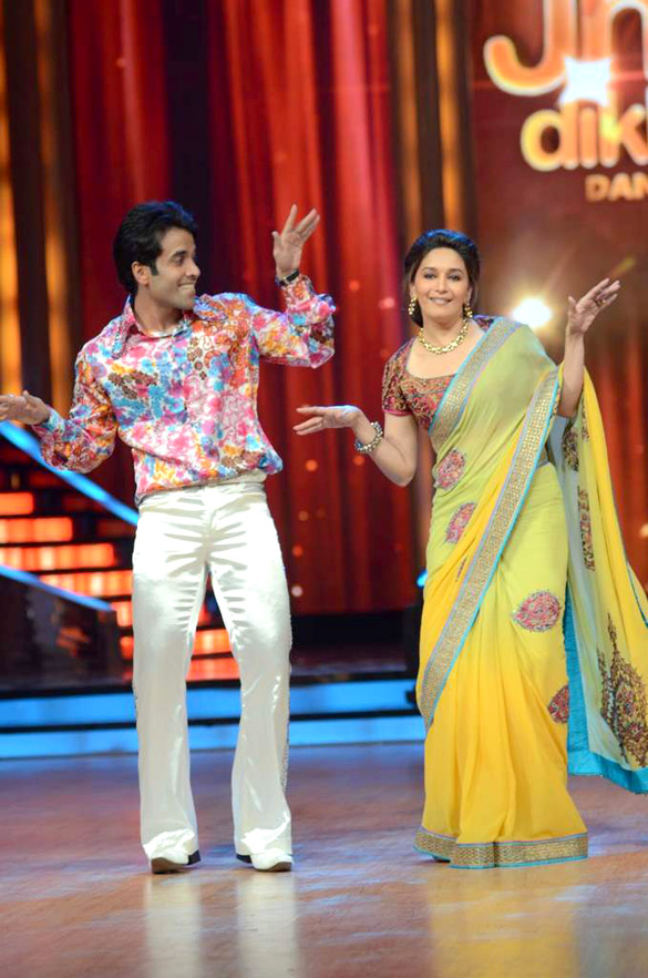 Tushhar & Riteish on sets of Jhalak Dikhlaa Ja