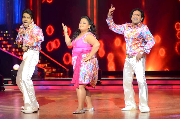 Tushhar & Riteish on sets of Jhalak Dikhlaa Ja