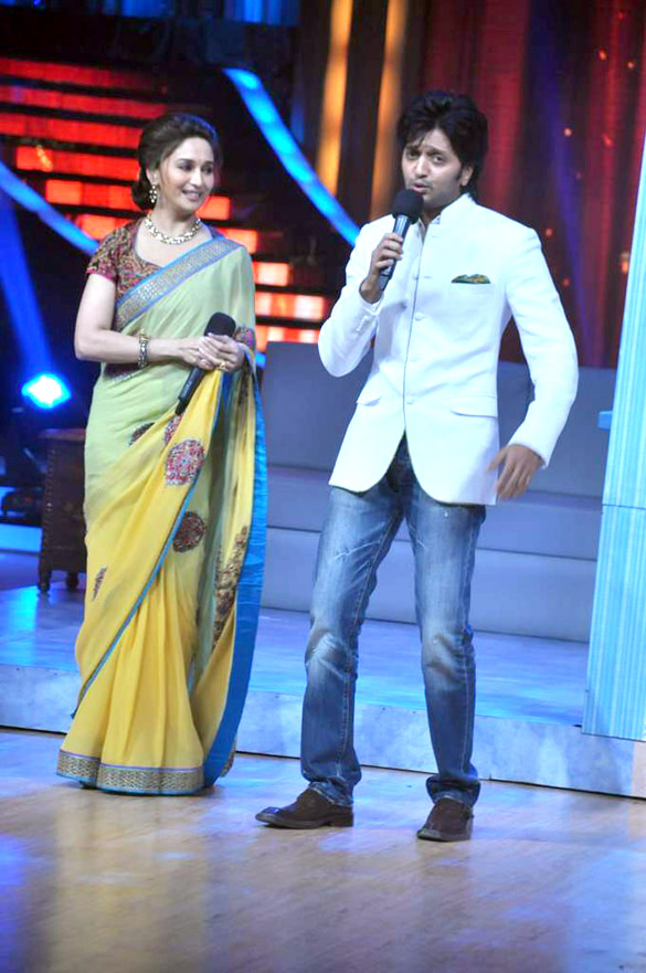 Tushhar & Riteish on sets of Jhalak Dikhlaa Ja