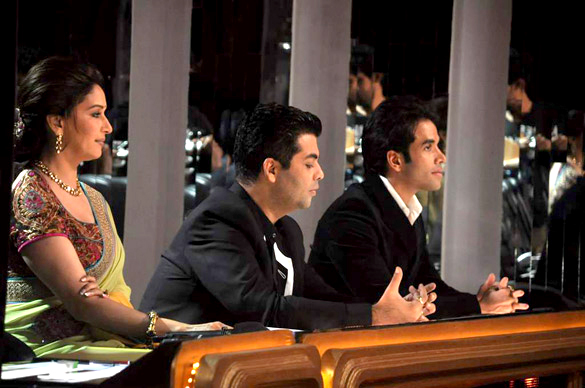 Tushhar & Riteish on sets of Jhalak Dikhlaa Ja
